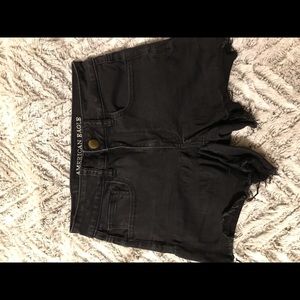 High wasted American Eagle jean shorts